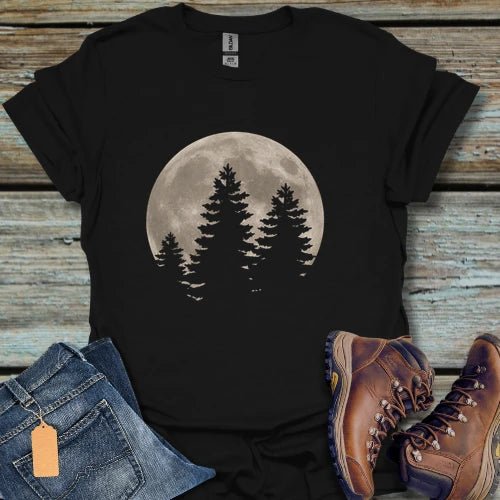 Moonlit Pine T-Shirt - Beastly Banter