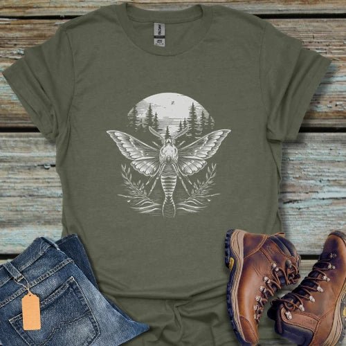 Moth Moon T-Shirt - Beastly Banter