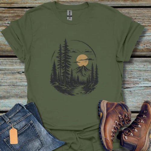 Mountain Sunrise T-Shirt - Beastly Banter