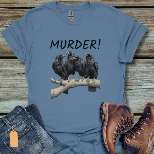 Murder of Crows T-shirt - Beastly Banter