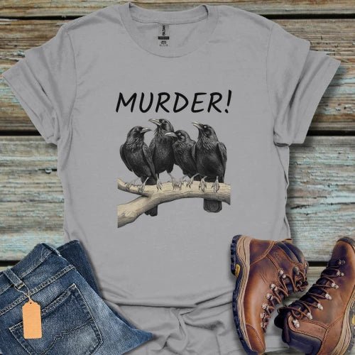 Murder of Crows T-shirt - Beastly Banter