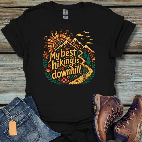 My Best Hiking T-Shirt - Beastly Banter
