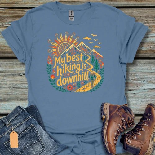 My Best Hiking T-Shirt - Beastly Banter