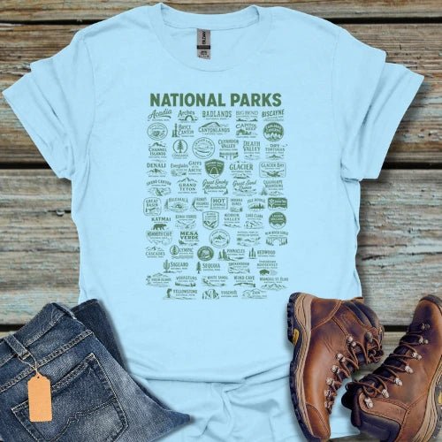 National Parks Graphic T-Shirt - Beastly Banter
