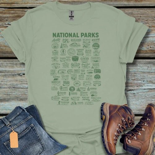 National Parks Graphic T-Shirt - Beastly Banter