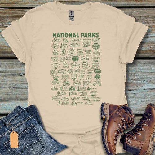 National Parks Graphic T-Shirt - Beastly Banter