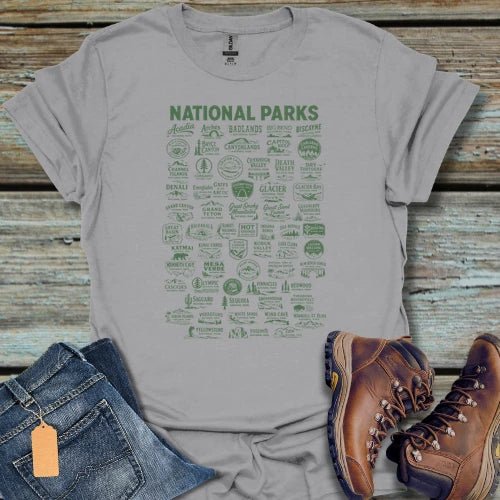 National Parks Graphic T-Shirt - Beastly Banter