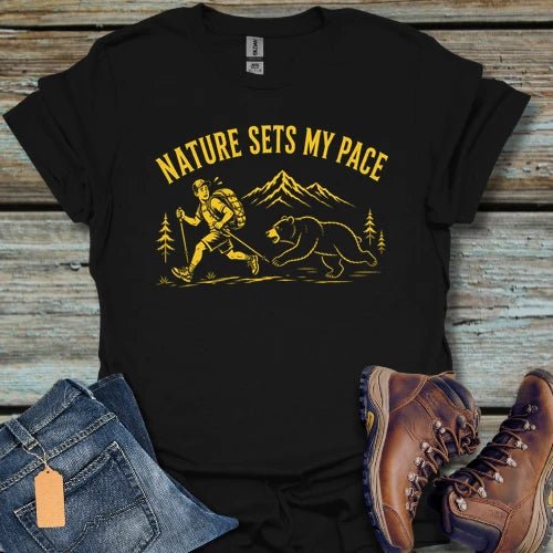 Nature Sets My Pace T-Shirt - Beastly Banter