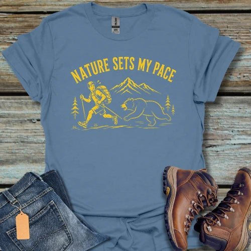 Nature Sets My Pace T-Shirt - Beastly Banter