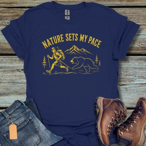 Nature Sets My Pace T-Shirt - Beastly Banter