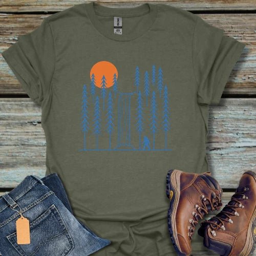 Nature Sunset Bigfoot T-Shirt - Beastly Banter