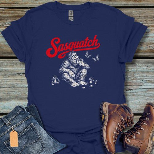 Sasquatch Mushrooms T-Shirt - Beastly Banter