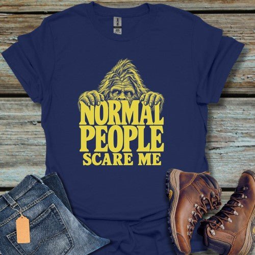 Normal People Bigfoot T-Shirt - Beastly Banter