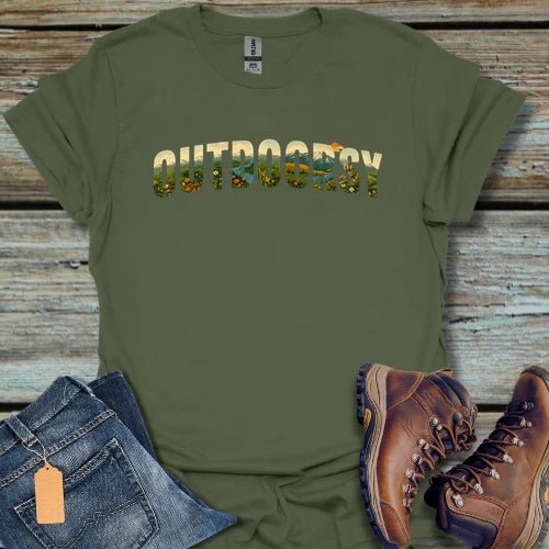 Outdoorsy View T-Shirt - Beastly Banter