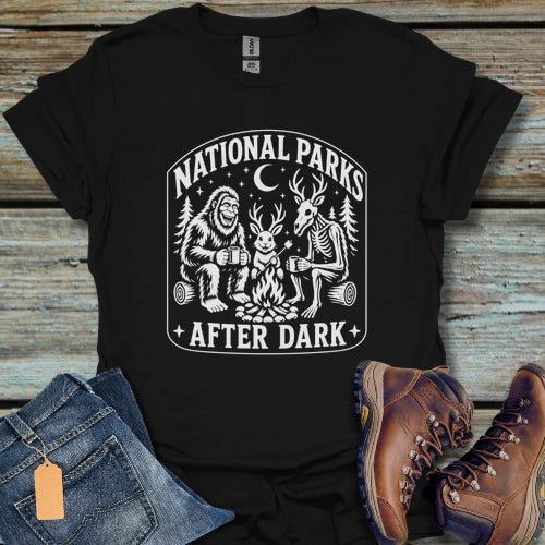 Parks After Dark Bigfoot T-Shirt - Beastly Banter