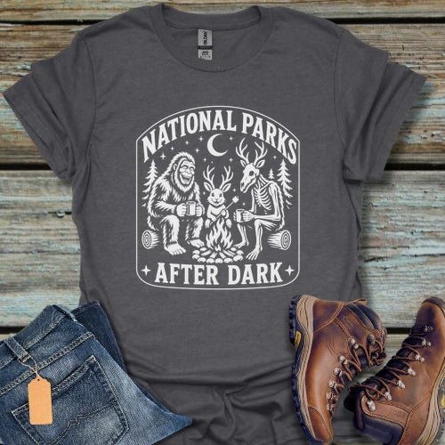 Parks After Dark Bigfoot T-Shirt - Beastly Banter