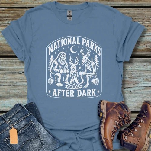 Parks After Dark Bigfoot T-Shirt - Beastly Banter