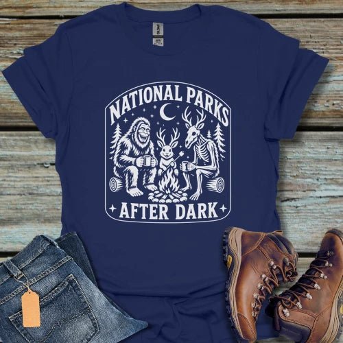 Parks After Dark Bigfoot T-Shirt - Beastly Banter