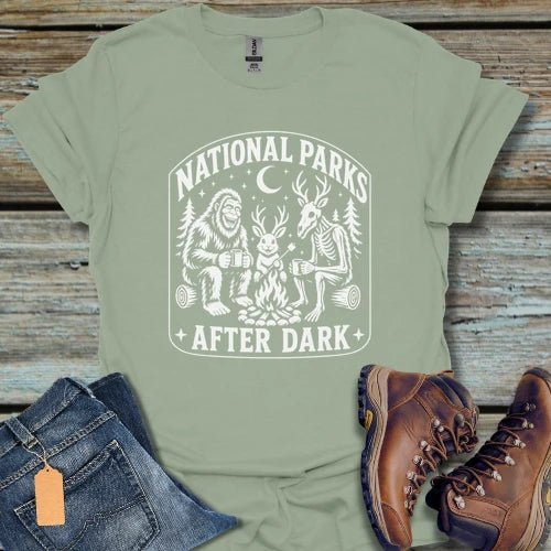 Parks After Dark Bigfoot T-Shirt - Beastly Banter