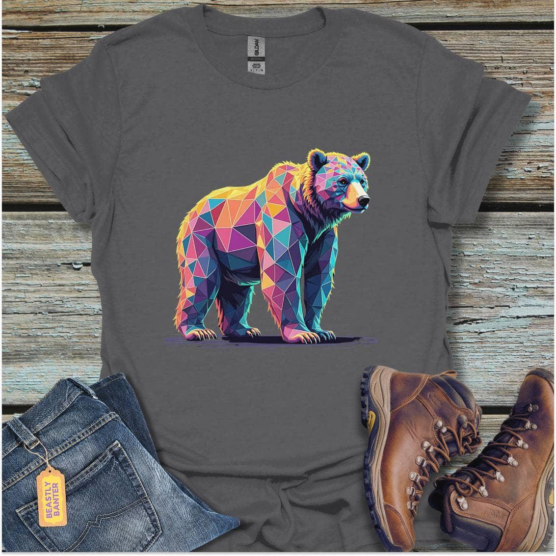 Geometric Grizzly Bear - Beastly Banter