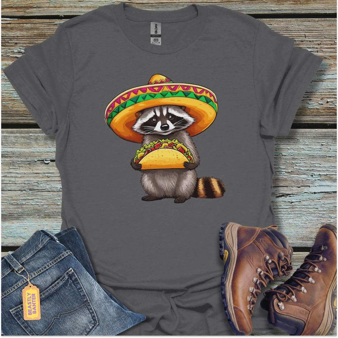 Raccoon with a Taco - Beastly Banter