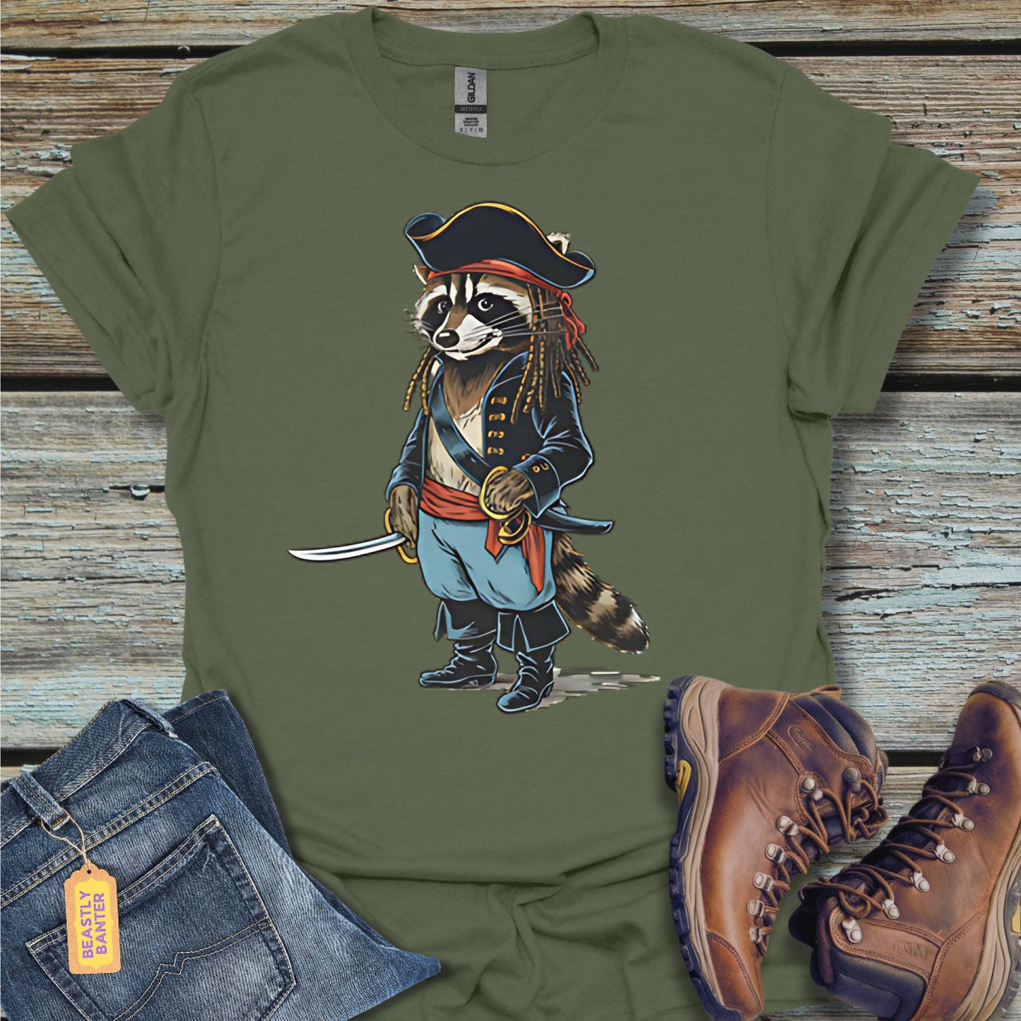 Raccoon Pirate - Beastly Banter