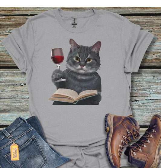 Cat, Book and Wine - Beastly Banter