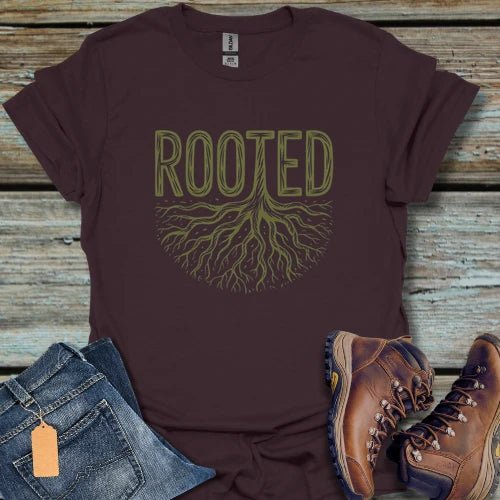 Rooted Tree Roots T-Shirt - Beastly Banter