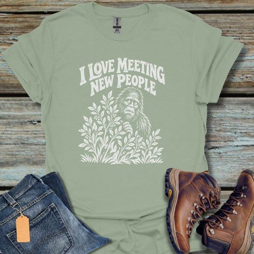 Meeting New People T-Shirt - Beastly Banter