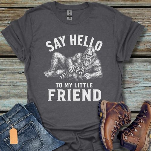 Say Hello Bigfoot T-Shirt - Beastly Banter