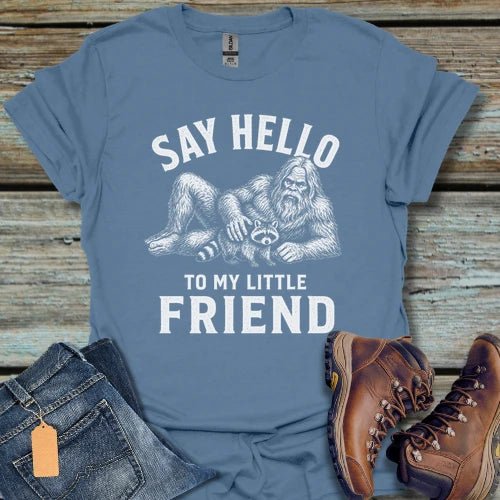 Say Hello Bigfoot T-Shirt - Beastly Banter