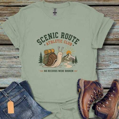 Scenic Route Hiking T-Shirt - Beastly Banter