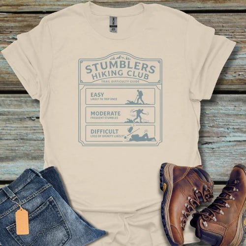 Stumblers Hiking Club T‑Shirt - Beastly Banter