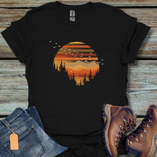 Sunset Forest T-Shirt - Beastly Banter