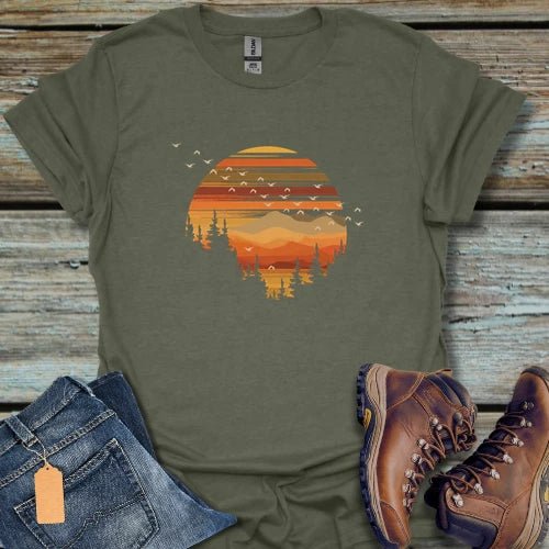 Sunset Forest T-Shirt - Beastly Banter