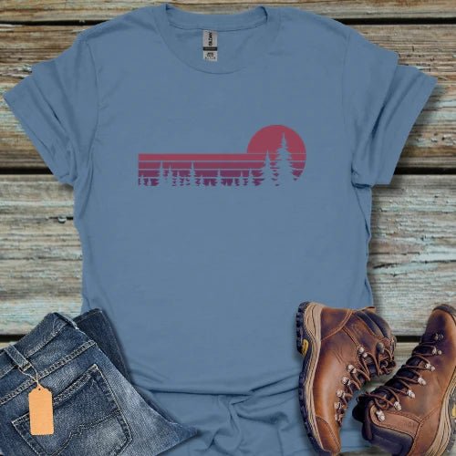 Sunset Pines Cherry T-Shirt - Beastly Banter
