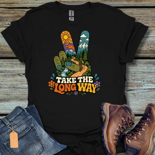 Take The Long Way T-Shirt - Beastly Banter