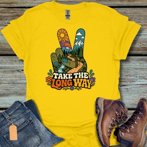 Take The Long Way T-Shirt - Beastly Banter