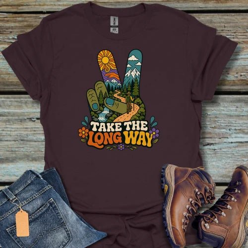 Take The Long Way T-Shirt - Beastly Banter