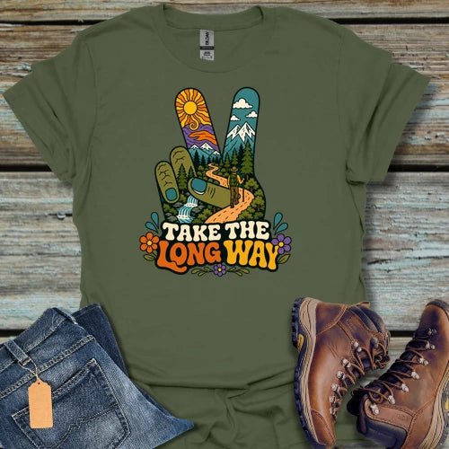 Take The Long Way T-Shirt - Beastly Banter