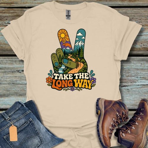 Take The Long Way T-Shirt - Beastly Banter