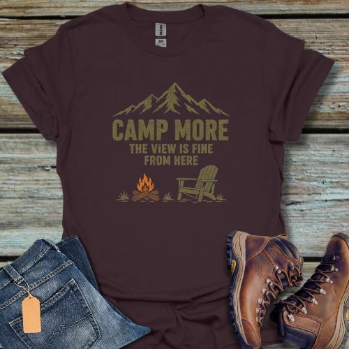 The View is Fine Camp T‑Shirt - Beastly Banter