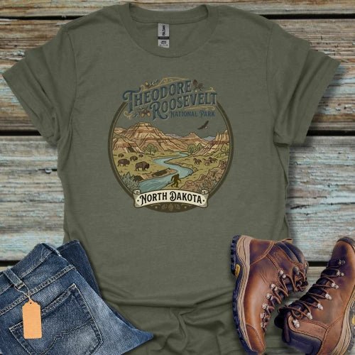 Theodore Roosevelt Bigfoot T-Shirt - Beastly Banter