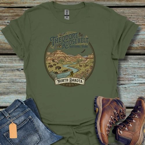 Theodore Roosevelt Bigfoot T-Shirt - Beastly Banter