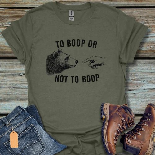 To Boop or Not to Boop T-Shirt - Beastly Banter