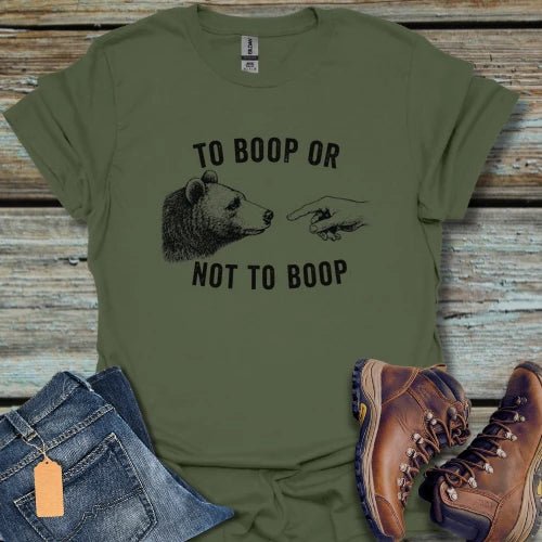 To Boop or Not to Boop T-Shirt - Beastly Banter