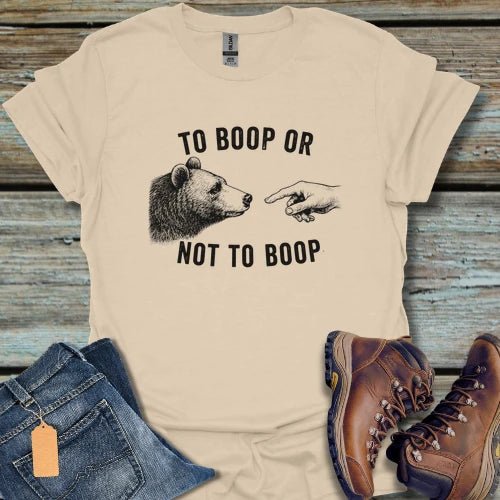 To Boop or Not to Boop T-Shirt - Beastly Banter