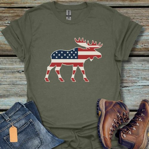 American Moose T-Shirt - Beastly Banter
