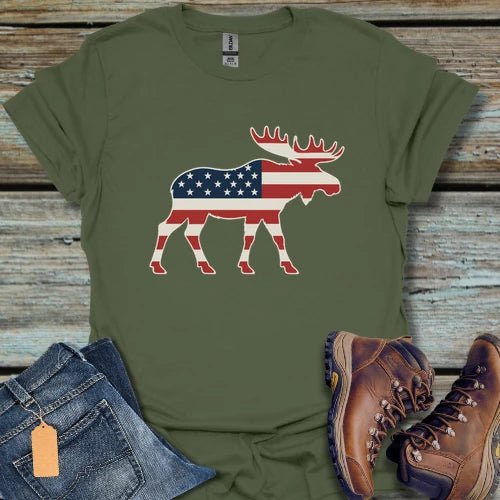 American Moose T-Shirt - Beastly Banter