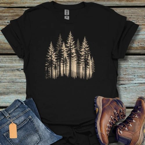 View Between the Trees T-Shirt - Beastly Banter